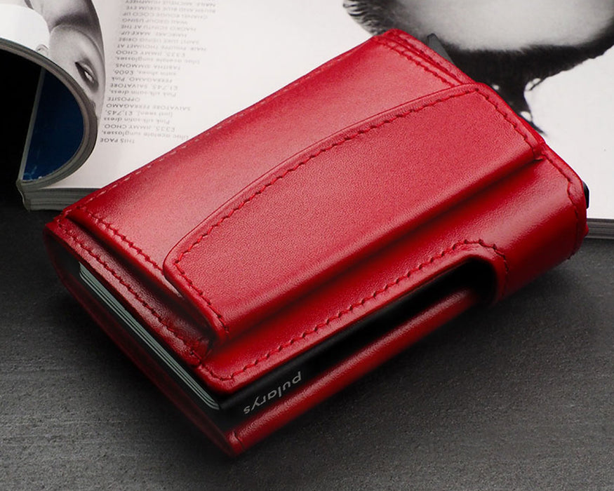 Pularys - LONDON RFID Wallet | Red