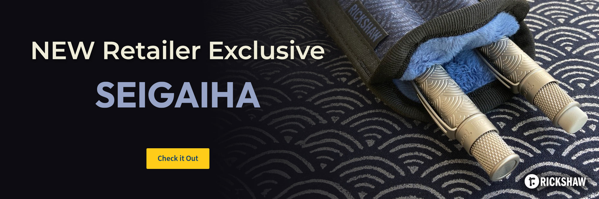 New Retailer Exclusive - Rickshaw Bagworks: Seigaiha | Check it out