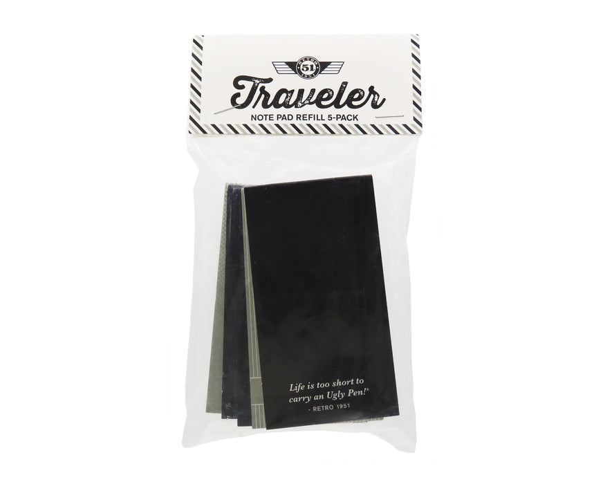 Traveler Memo Pads - 5pk