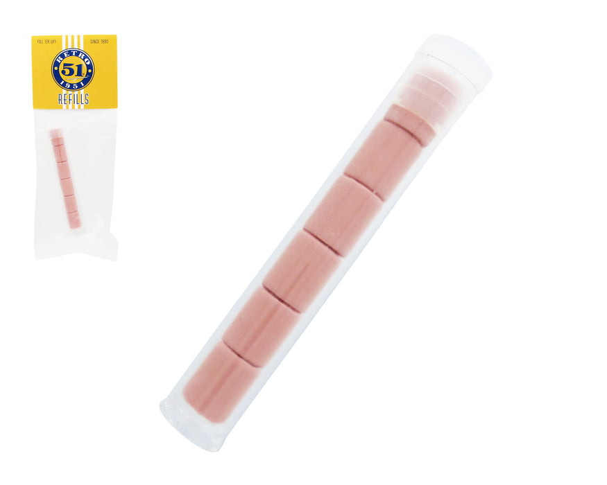 Borradores de lápiz Tornado™ rosados, paquete de 6