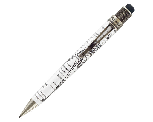 White Tornado™ Pencil Erasers 6pk — Retro 1951