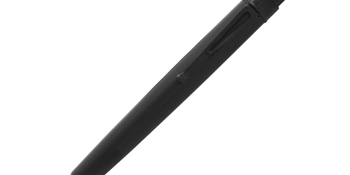 Set Di Penne Tornado Stealth: Corpo In Alluminio Nero Opaco Con Penna A Sfera Senza Tappo E Matita 1.15 Mm - 5