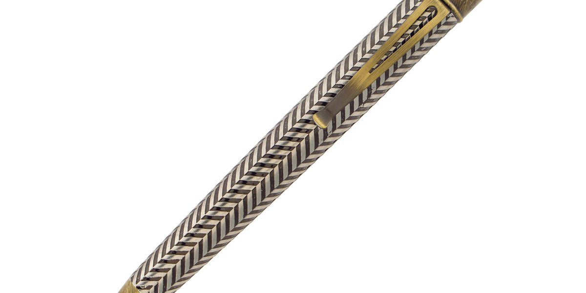 Retro51TornadoVintagelsmithボールペン値下げ〇 Tornado™ Vintage Metalsmith - Roosevelt Rollerball