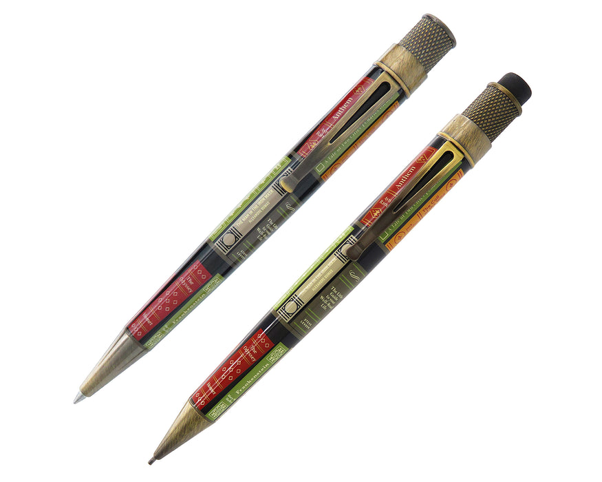 Levenger - Juego de bolígrafos y lápices de biblioteca